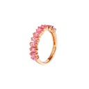 Iris系列 粉紅藍寶石戒指